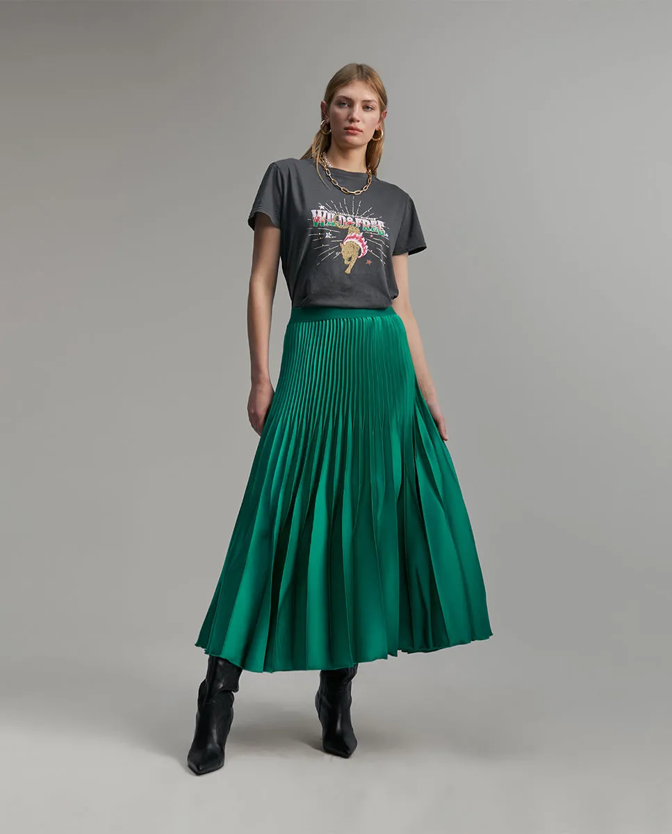 Pleated skirt