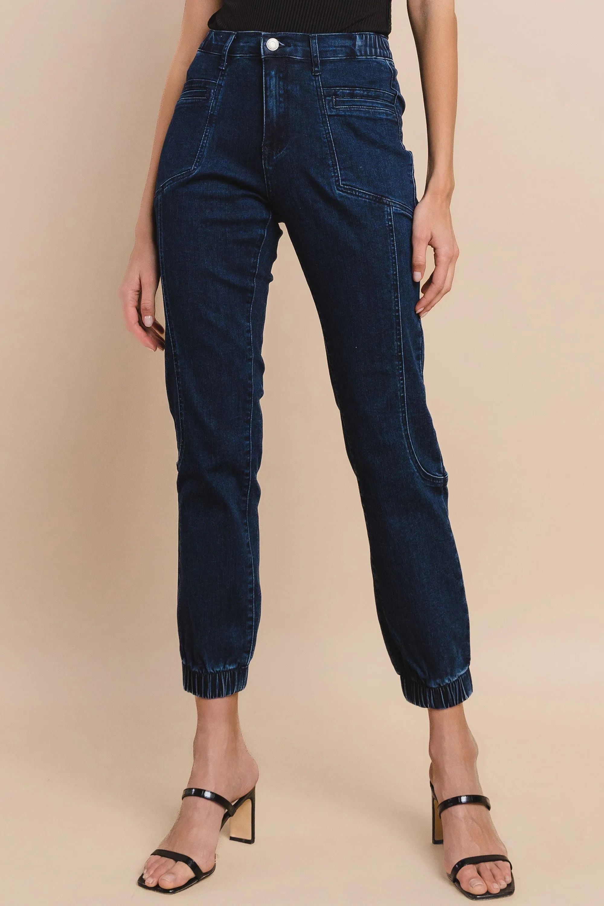 PREMIUM DENIM JOGGER PANTS W2462PIA