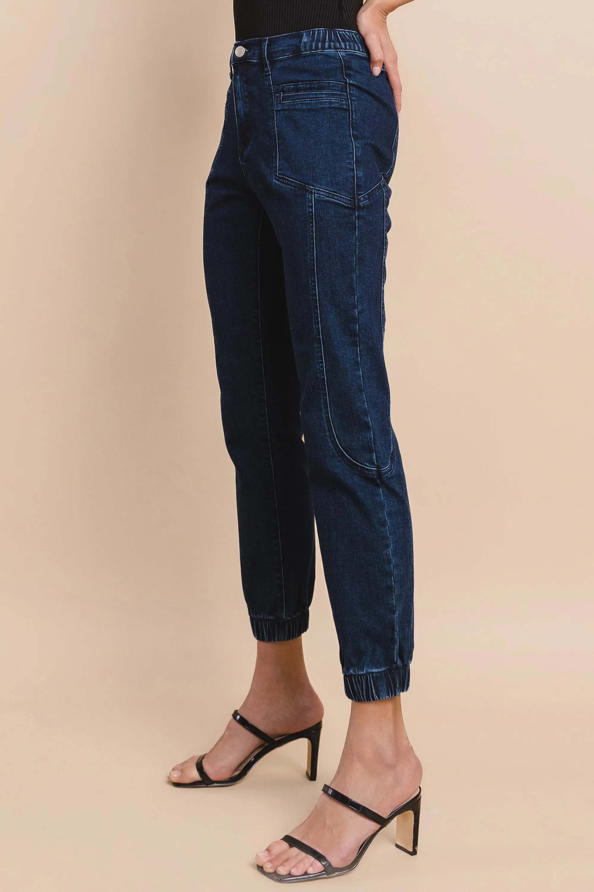 PREMIUM DENIM JOGGER PANTS W2462PIA