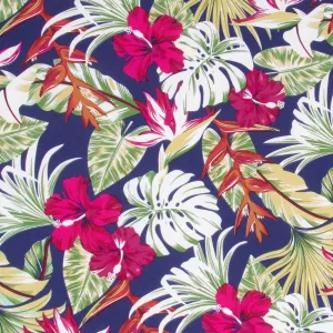 Printed Mini Matt Tropicana Navy