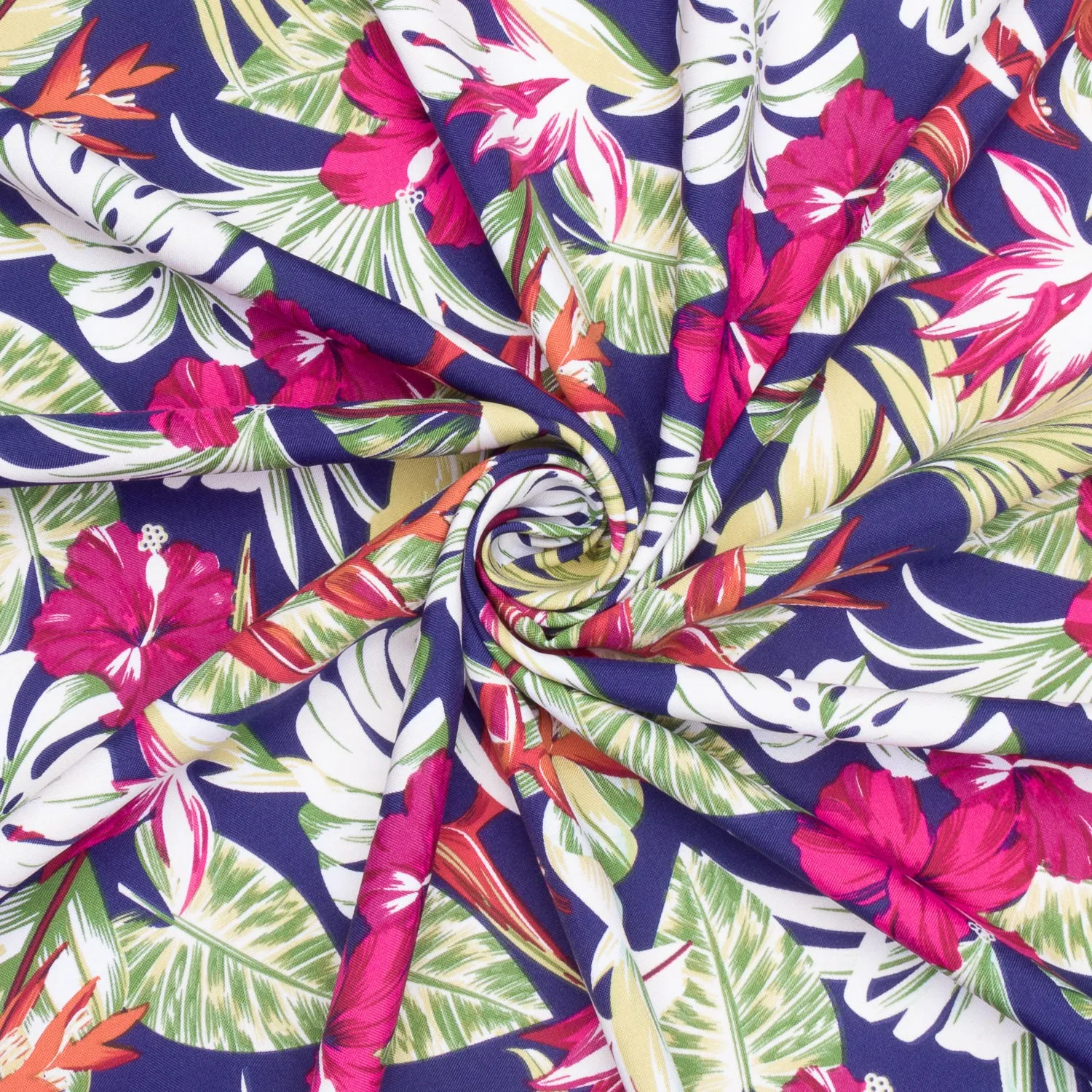 Printed Mini Matt Tropicana Navy
