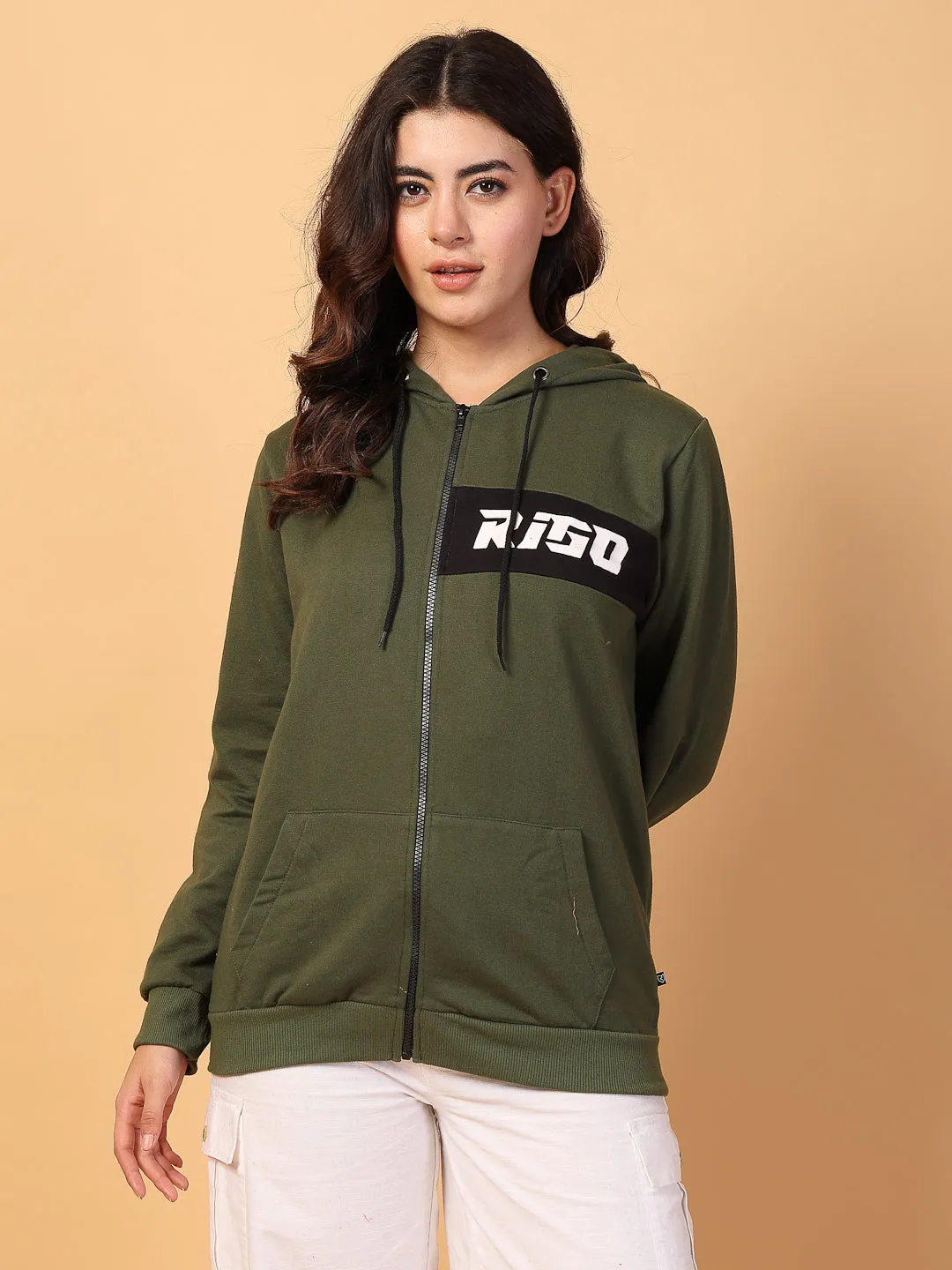 Puff Print Oversized Hoodie
