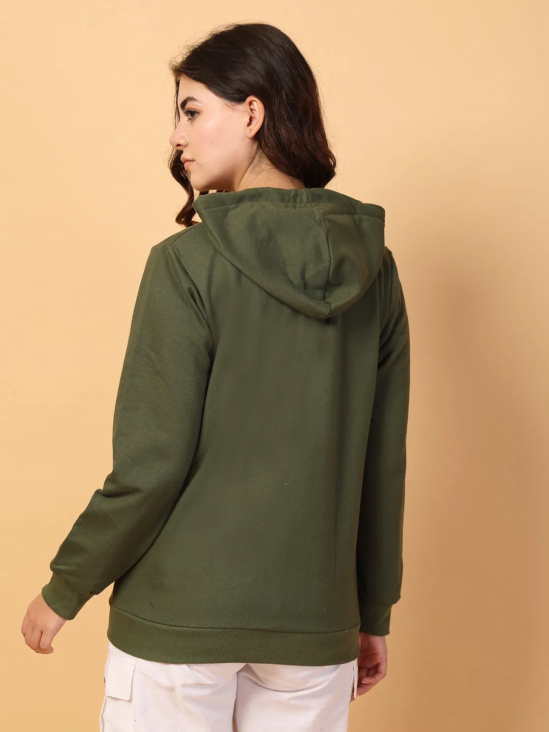 Puff Print Oversized Hoodie