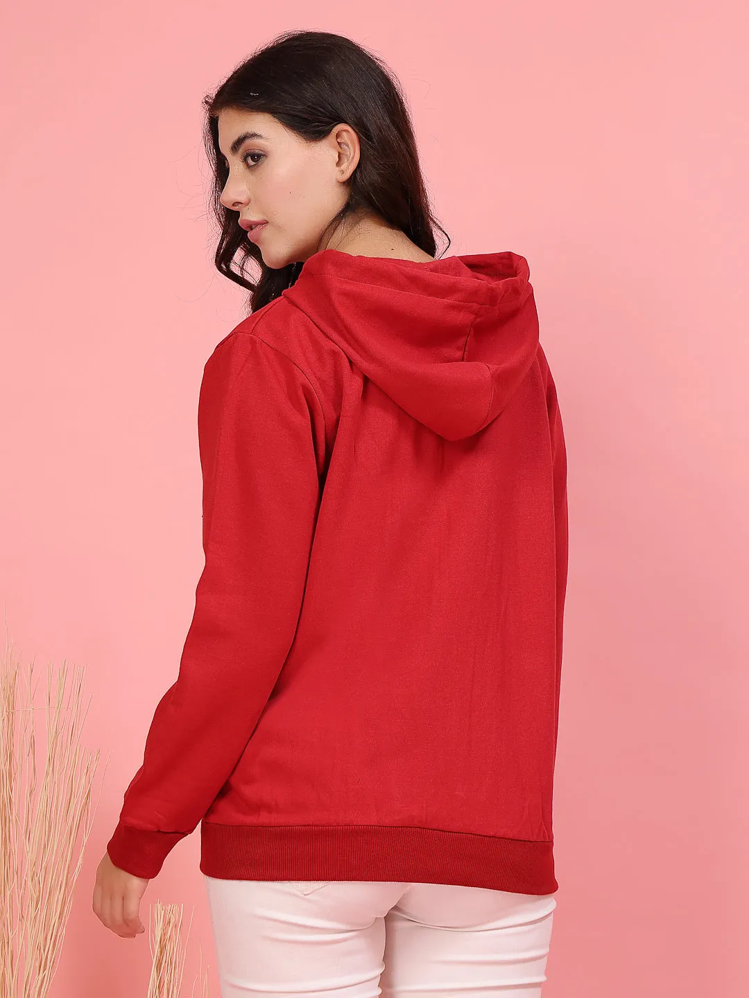 Puff Print Oversized Hoodie