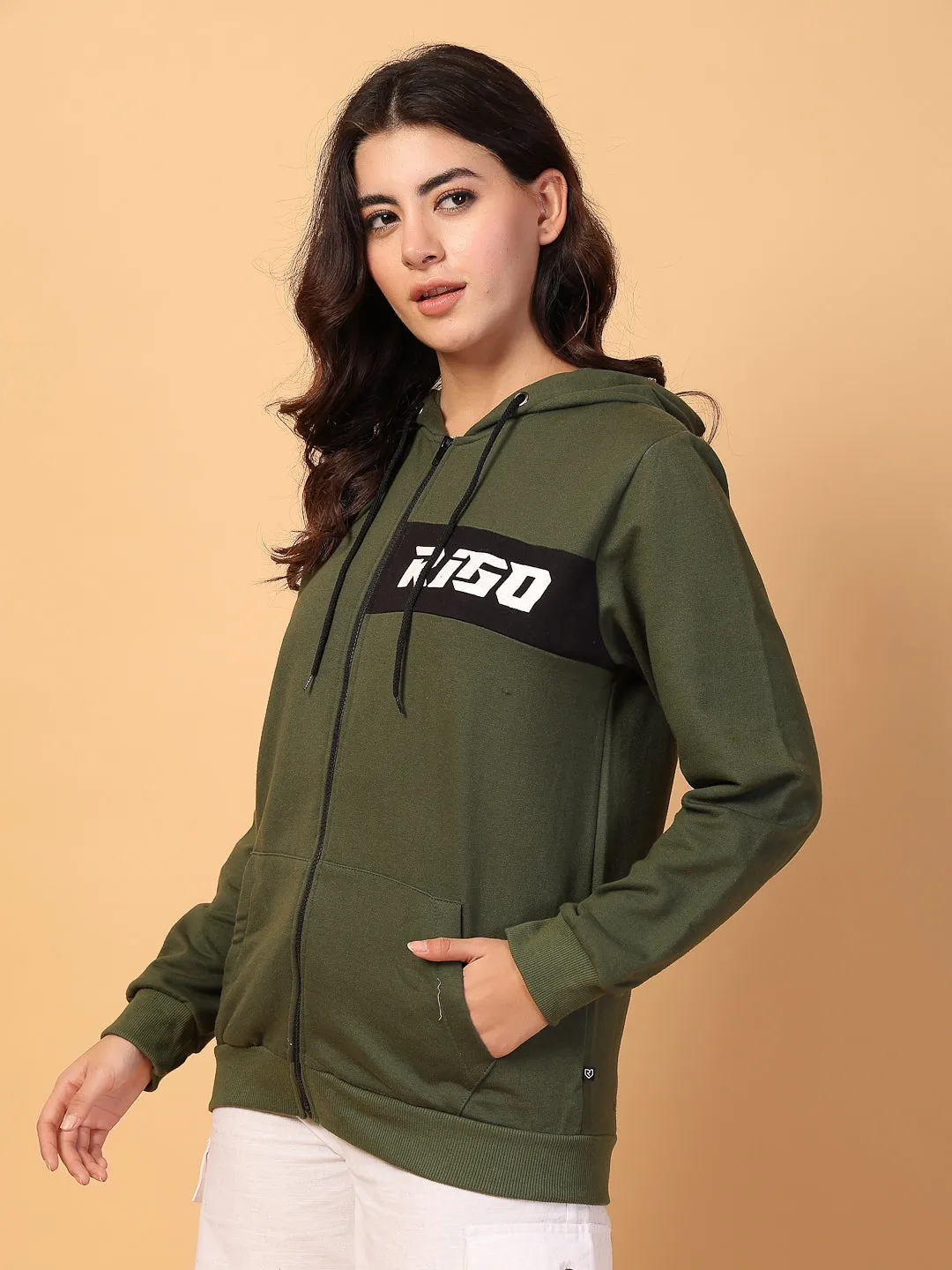 Puff Print Oversized Hoodie