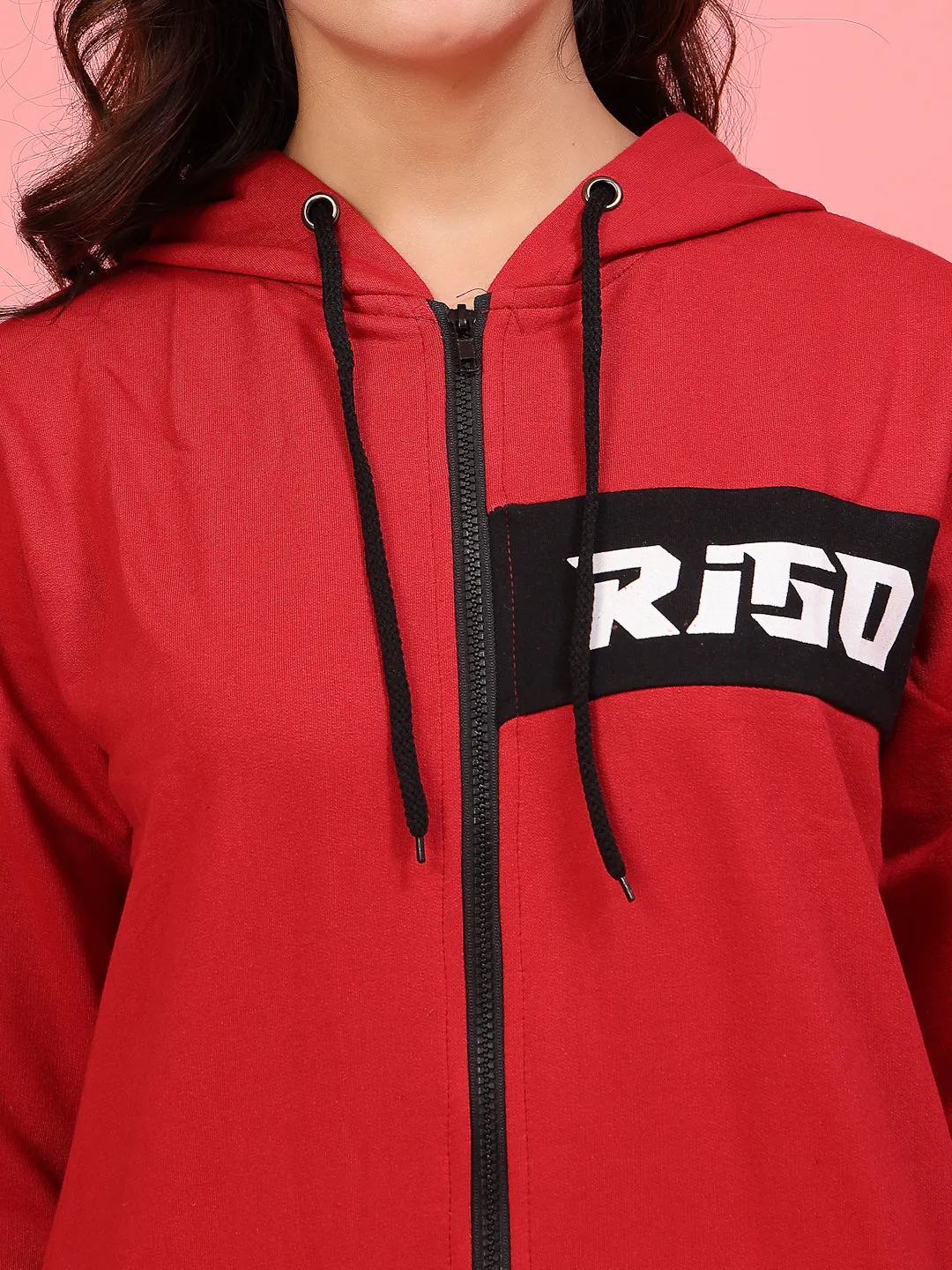 Puff Print Oversized Hoodie