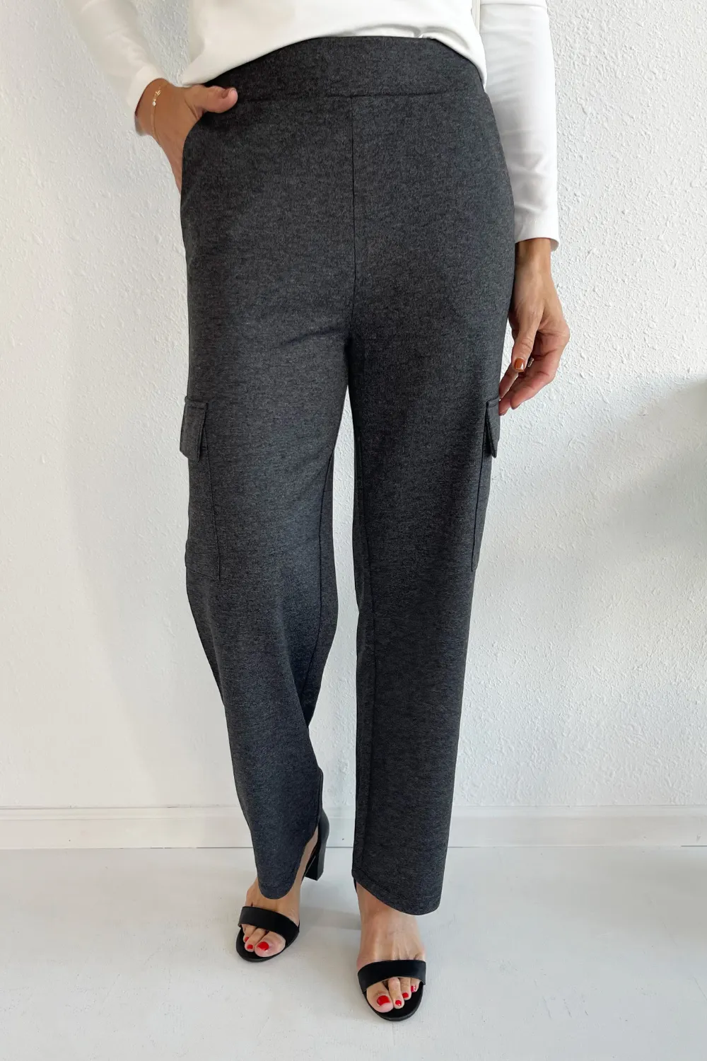 Pull On Soft Cargo Pants