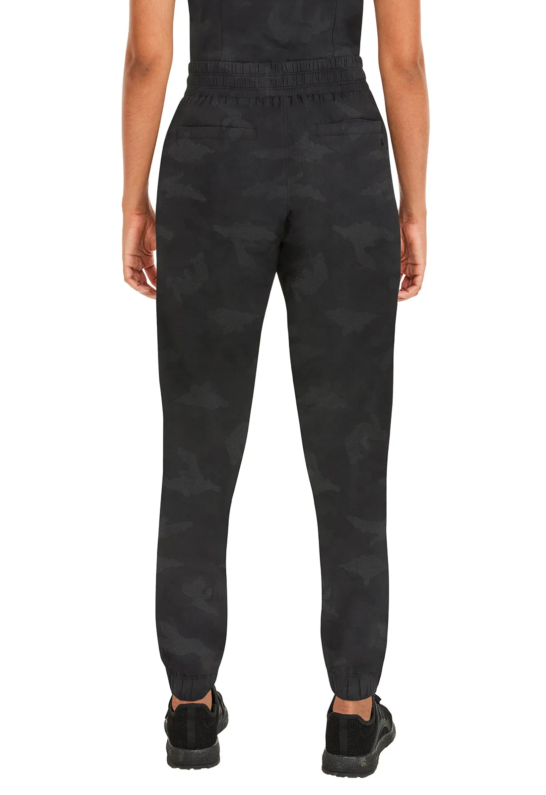 Purple Label Jacquard Tate Jogger Camo Pants Black