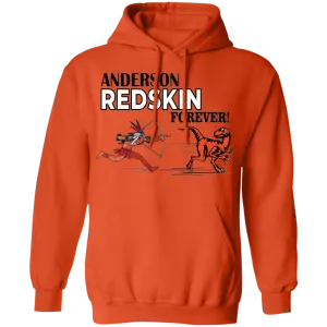 "REDSKIN FOREVER" Hoodie (Orange)