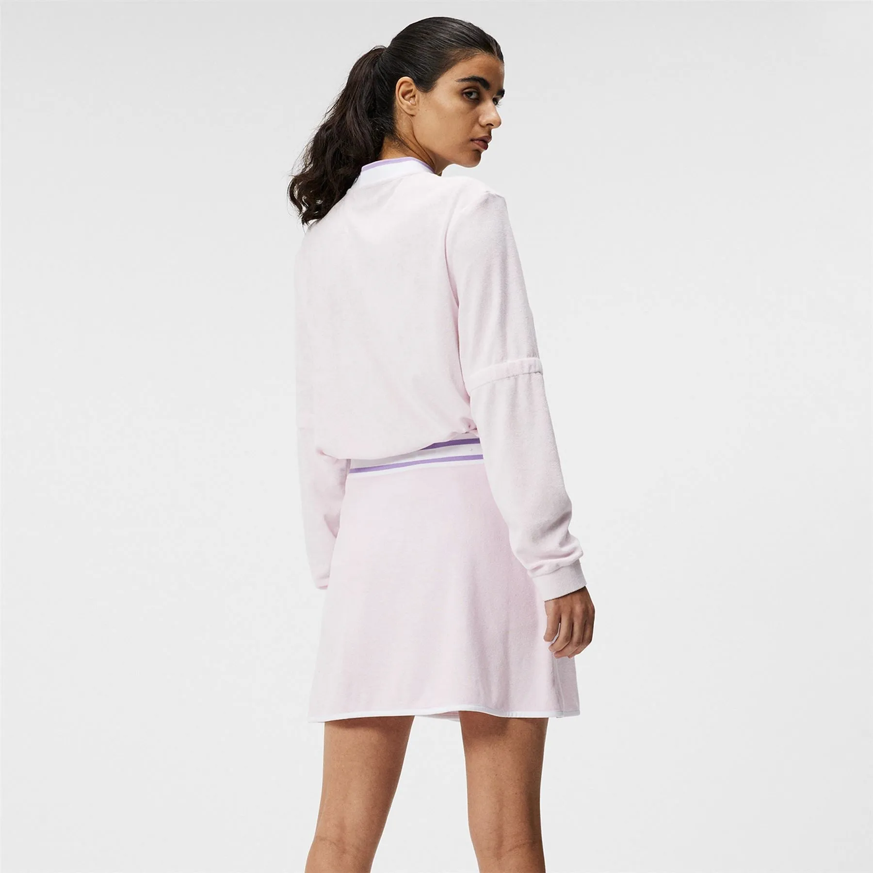 Rae Pleated Skirt Cradle Pink