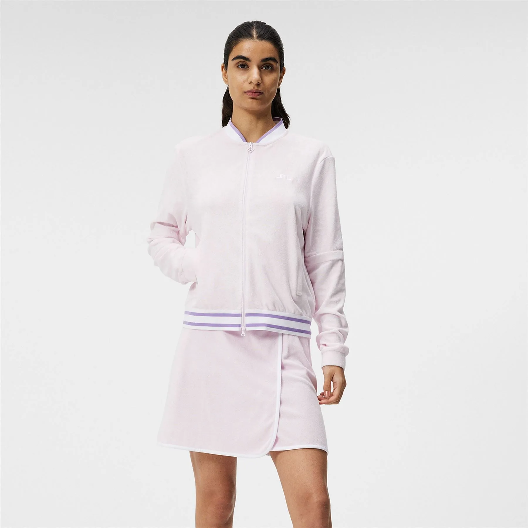 Rae Pleated Skirt Cradle Pink