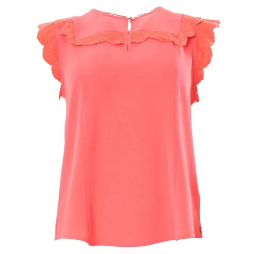 Rant & Rave Dora Coral Top
