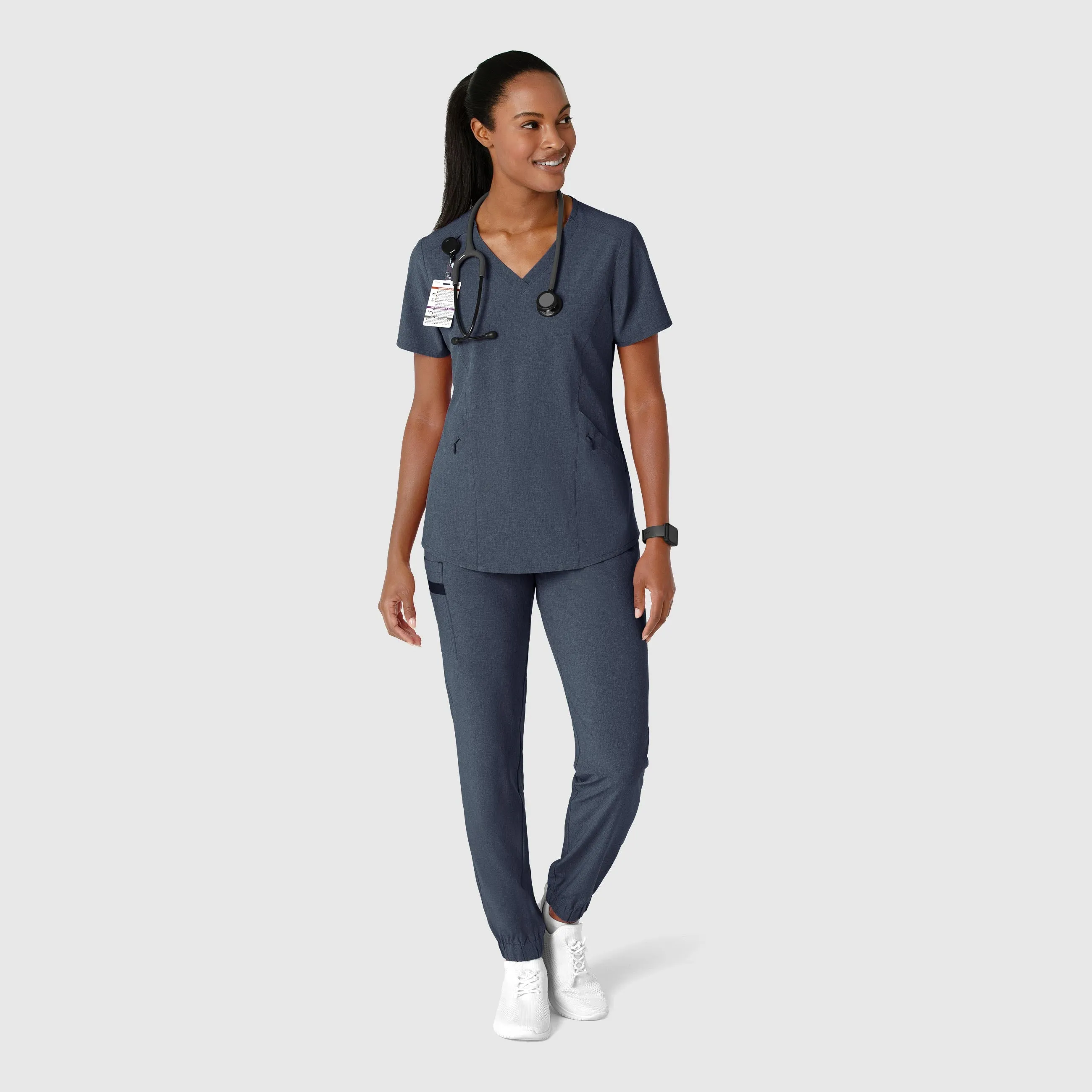 RENEW 5234 Jogger Scrub Pants Navy Heather