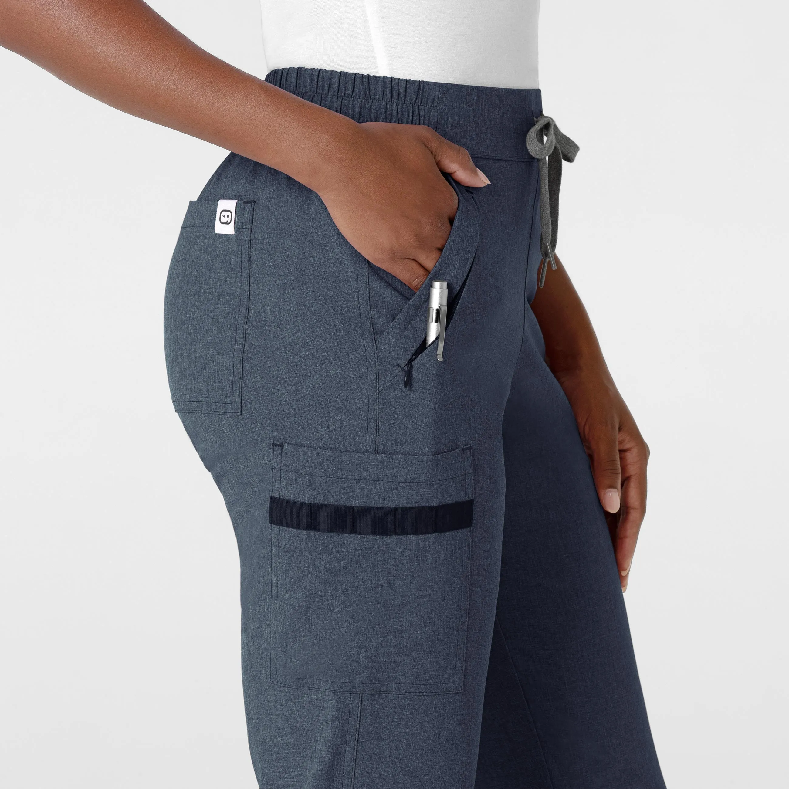 RENEW 5234 Jogger Scrub Pants Navy Heather