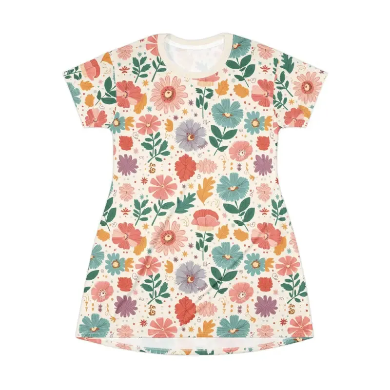 Rock Sustainable Fashion All Over Print t Shirt Dress