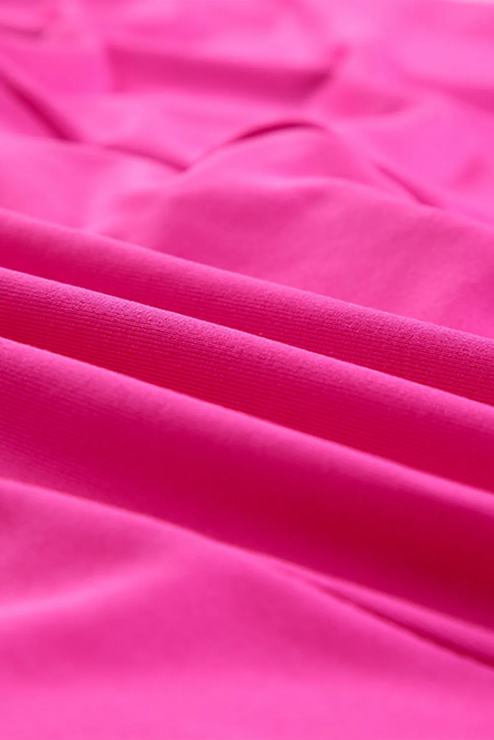 Rose Strapless Ruched Wrapped Slit Midi Dress