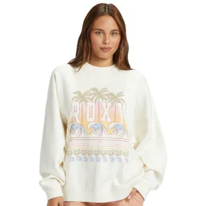 Roxy Line Up Oversized Crew Sweatshirt