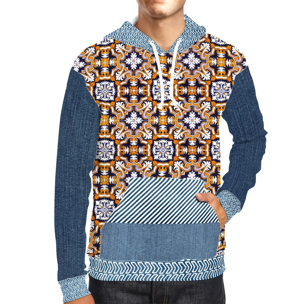 Rustica Denim Unisex Pullover Hoody