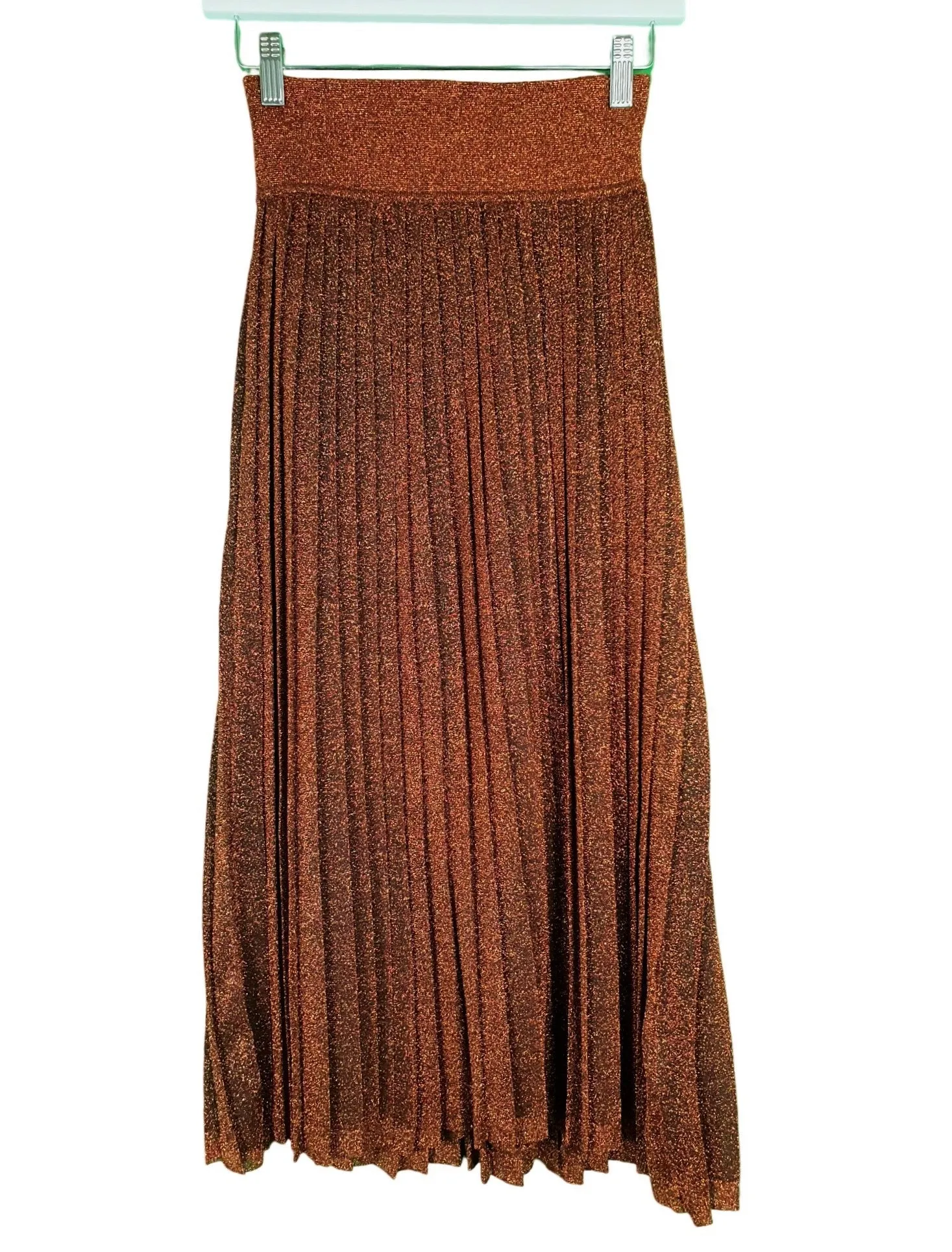 Scanlan Theodore Pleated Rib Skirt