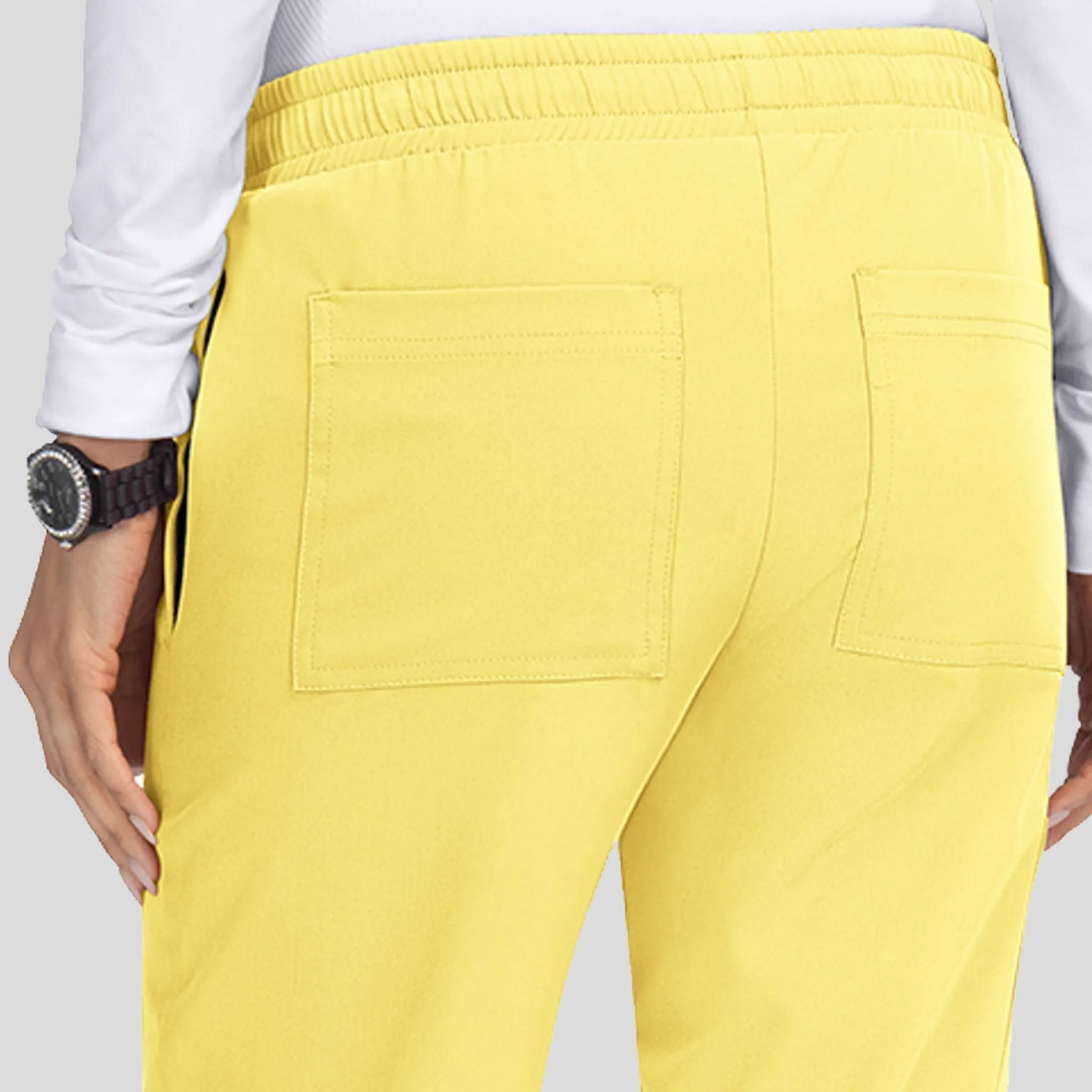 Shanelle Women's 5-Pocket Jogger Scrub Pants | Sunshine