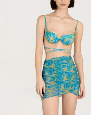 Short Pareo PSY Blue