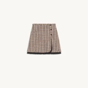 Short Tweed Skirt