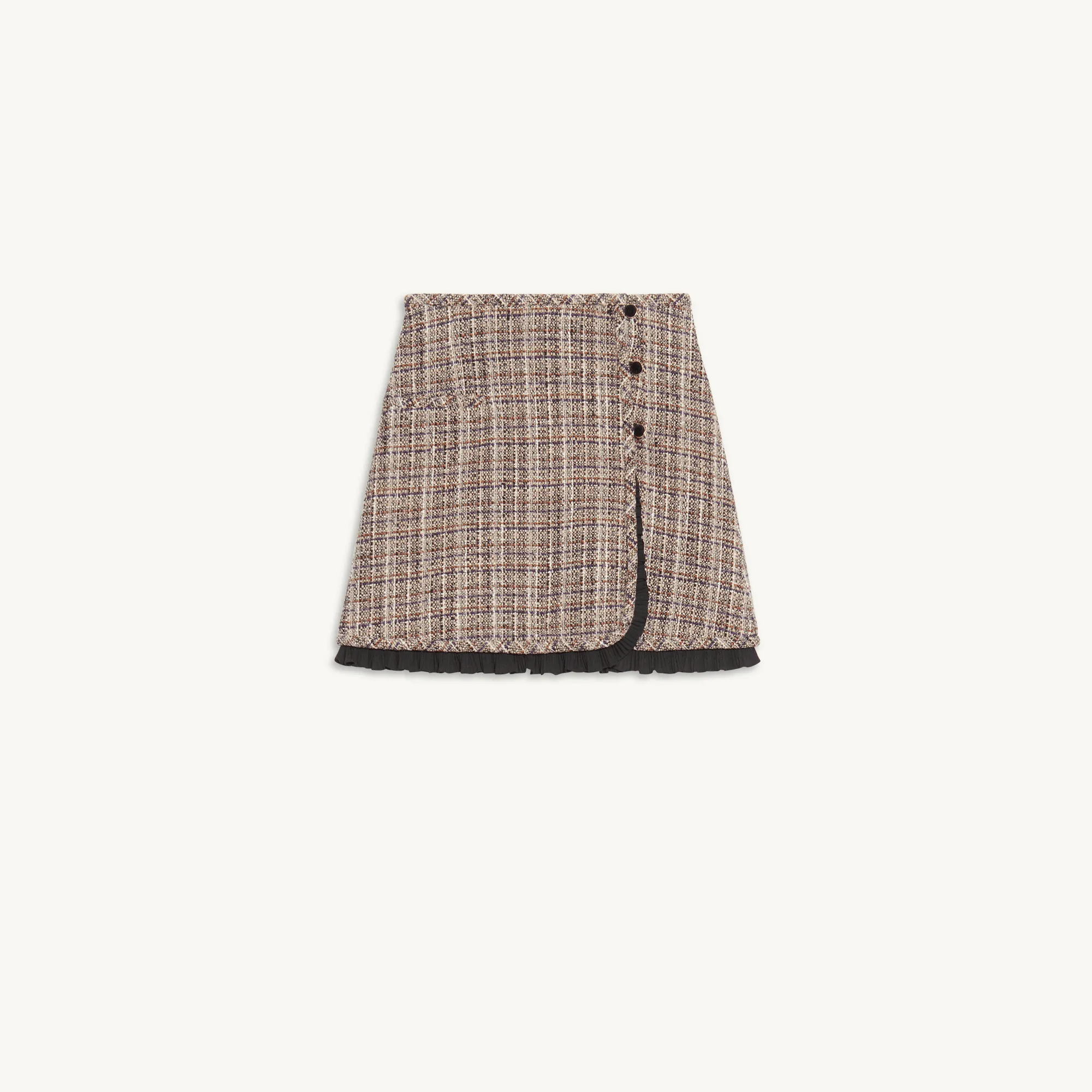 Short Tweed Skirt