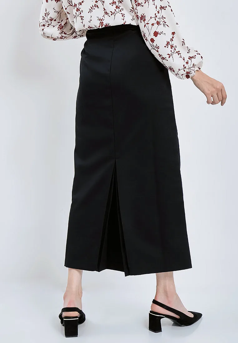 Slim Fit Basic Long Skirt