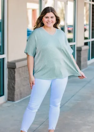Springtime Beauty Tee in green