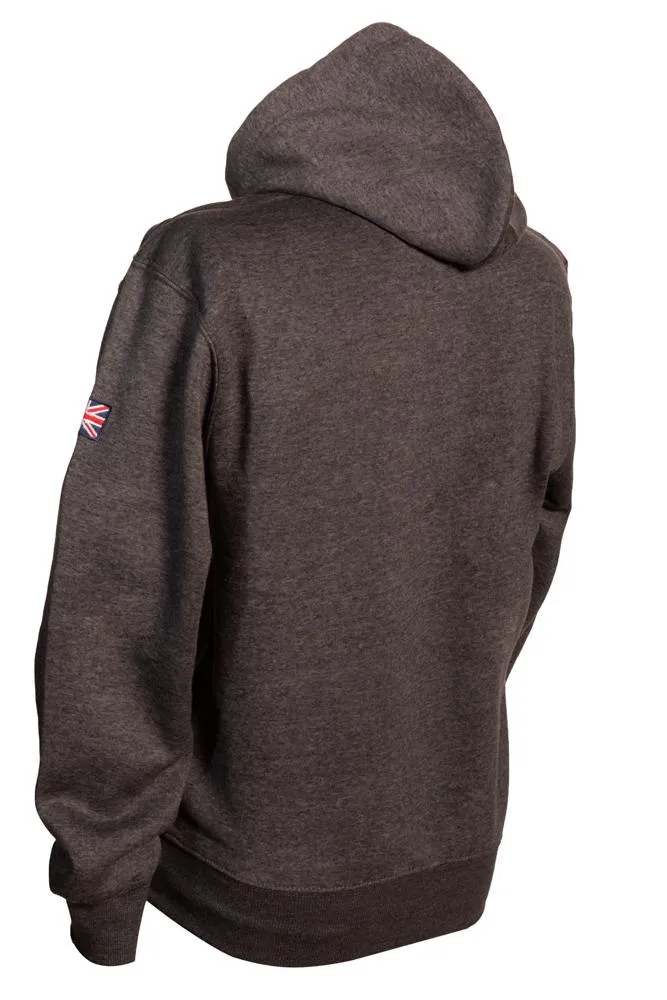 Sweatshirt York England Charcoal-Black Pullover Adult