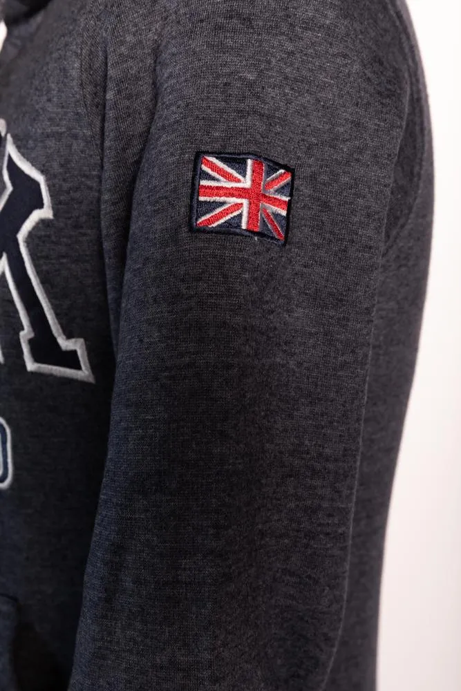 Sweatshirt York England Navy-Melange Pullover Adult