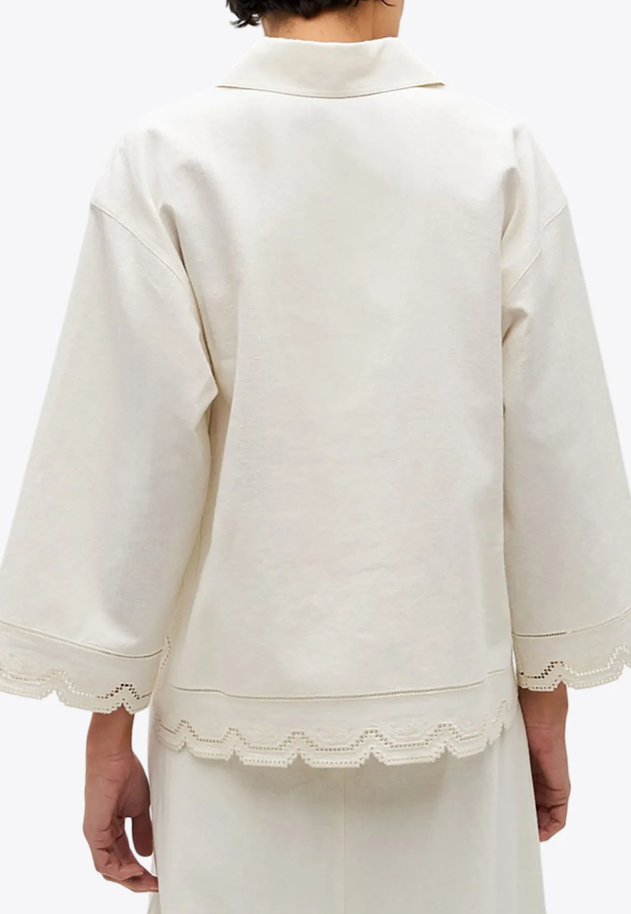 Table Cloth Embroidered Lace Top