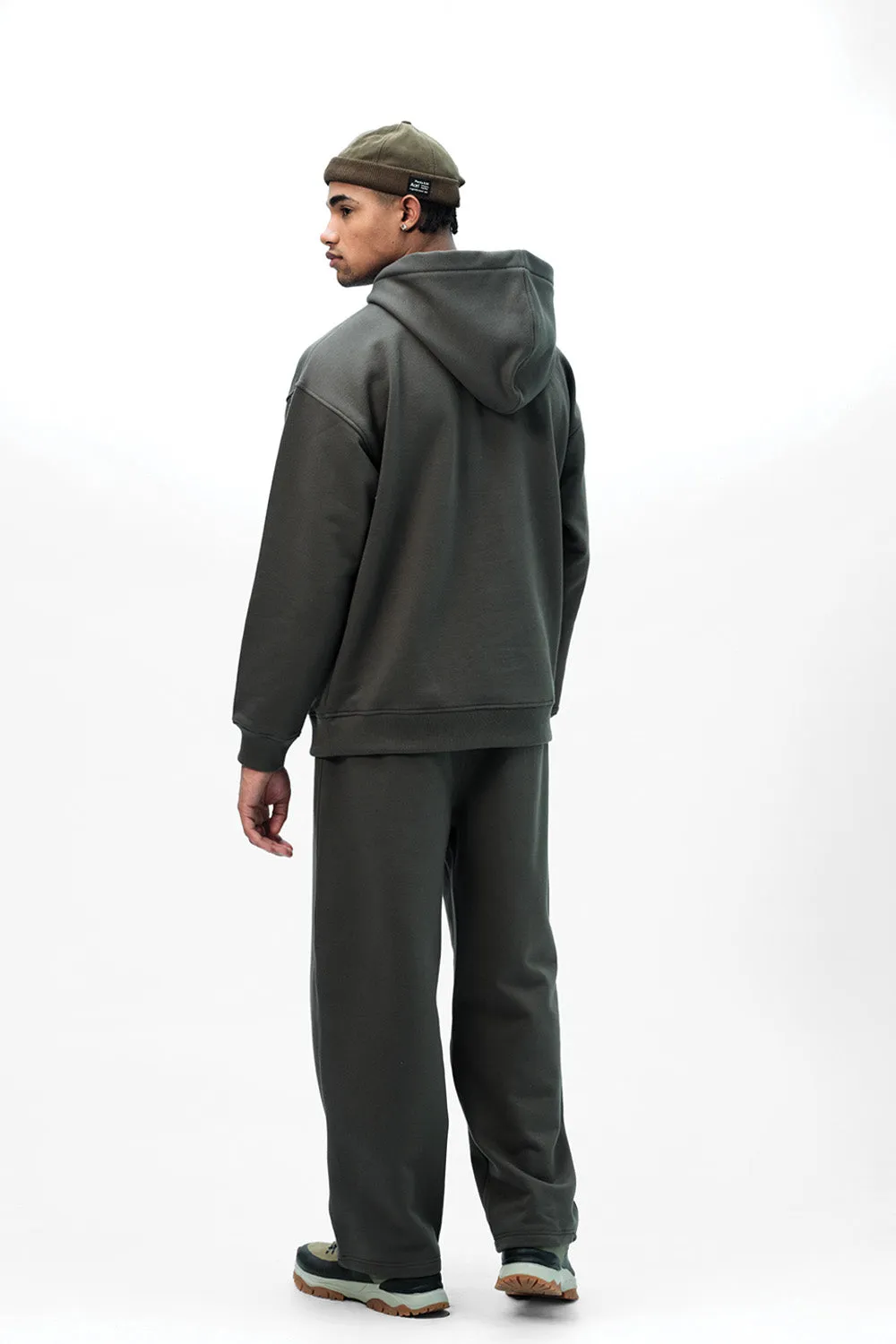 Taupe Wear A Hug Oversized Hoodie