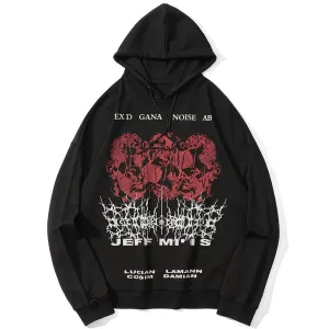 Thorny Head Oversized Washed Hoodie