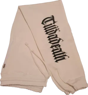 TILLDADEATH WHITE JOGGERS