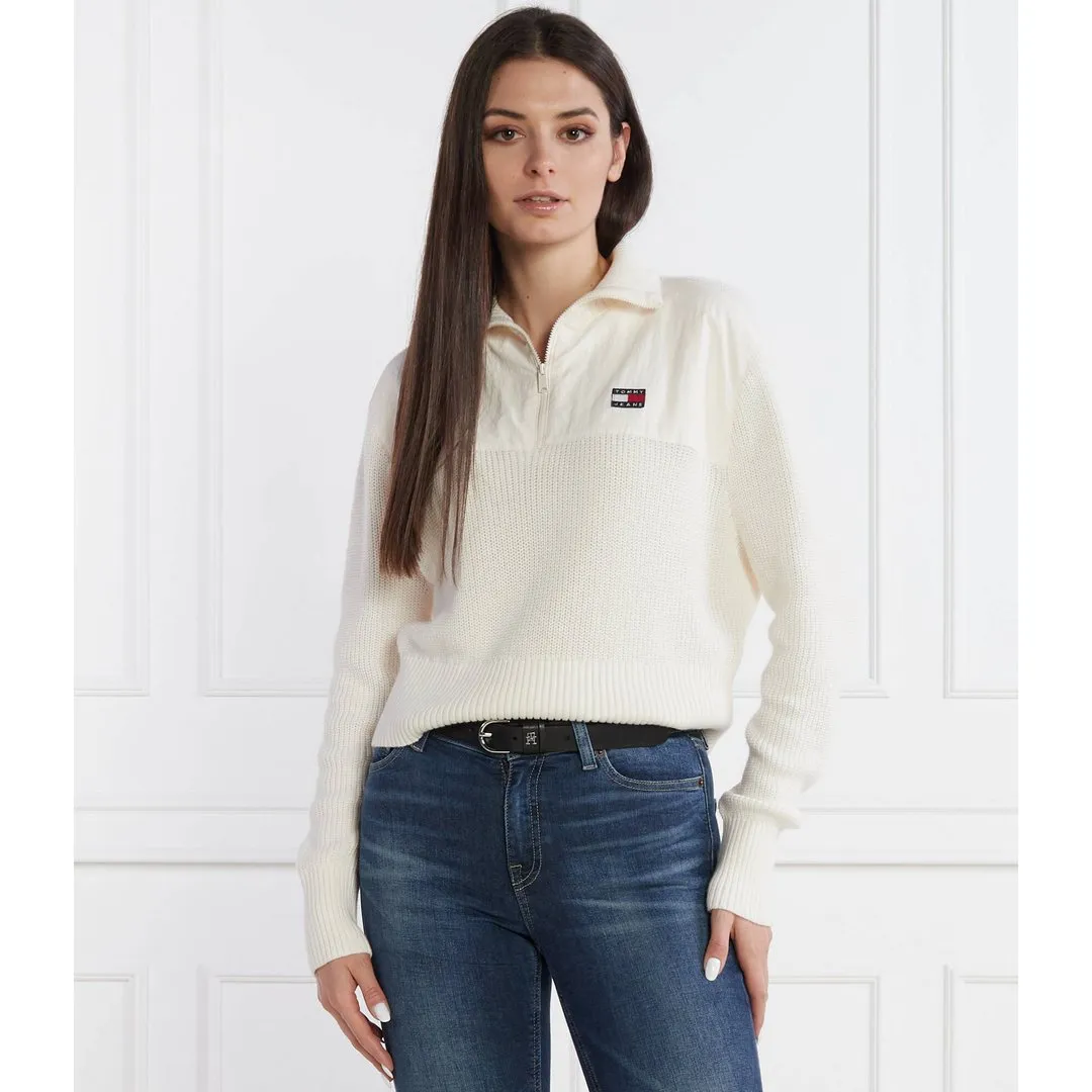 Tjw Half Zip Badge R/ Ybh/ Xl