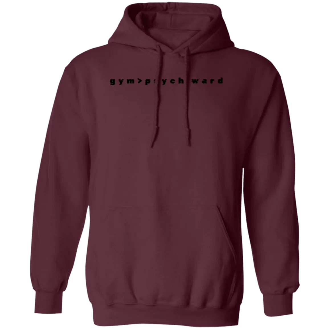 Type hoodie quality gymward Unisex