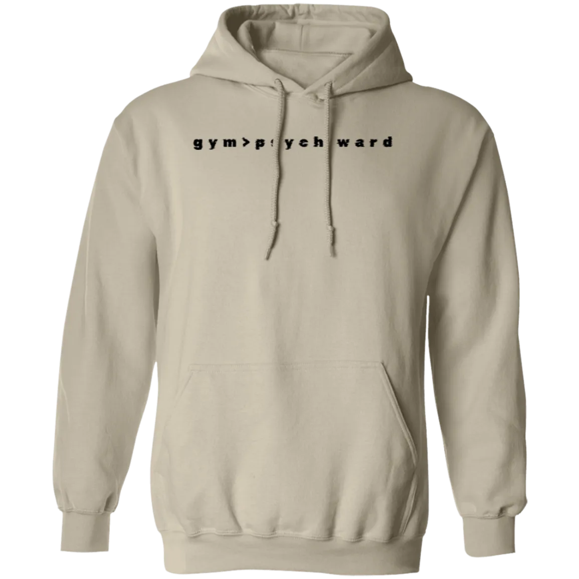 Type hoodie quality gymward Unisex
