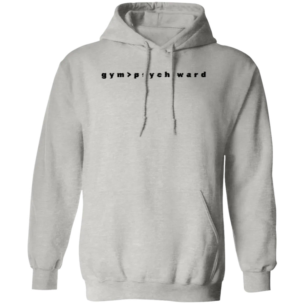 Type hoodie quality gymward Unisex