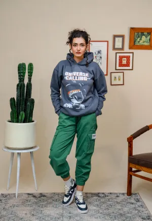UNIVERSE CALLING OVERSIZED HOODIE