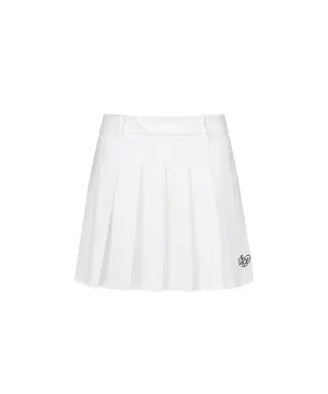 Vice Golf Atelier Women's Basic Pleats Skirt - White