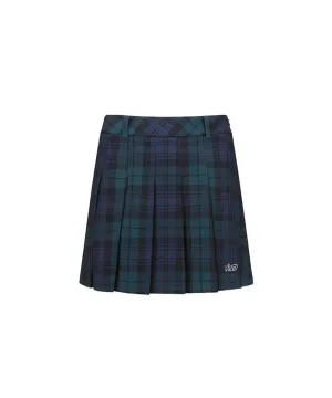 Vice Golf Atelier Women's Bonding Pleats Skirt - D/Green