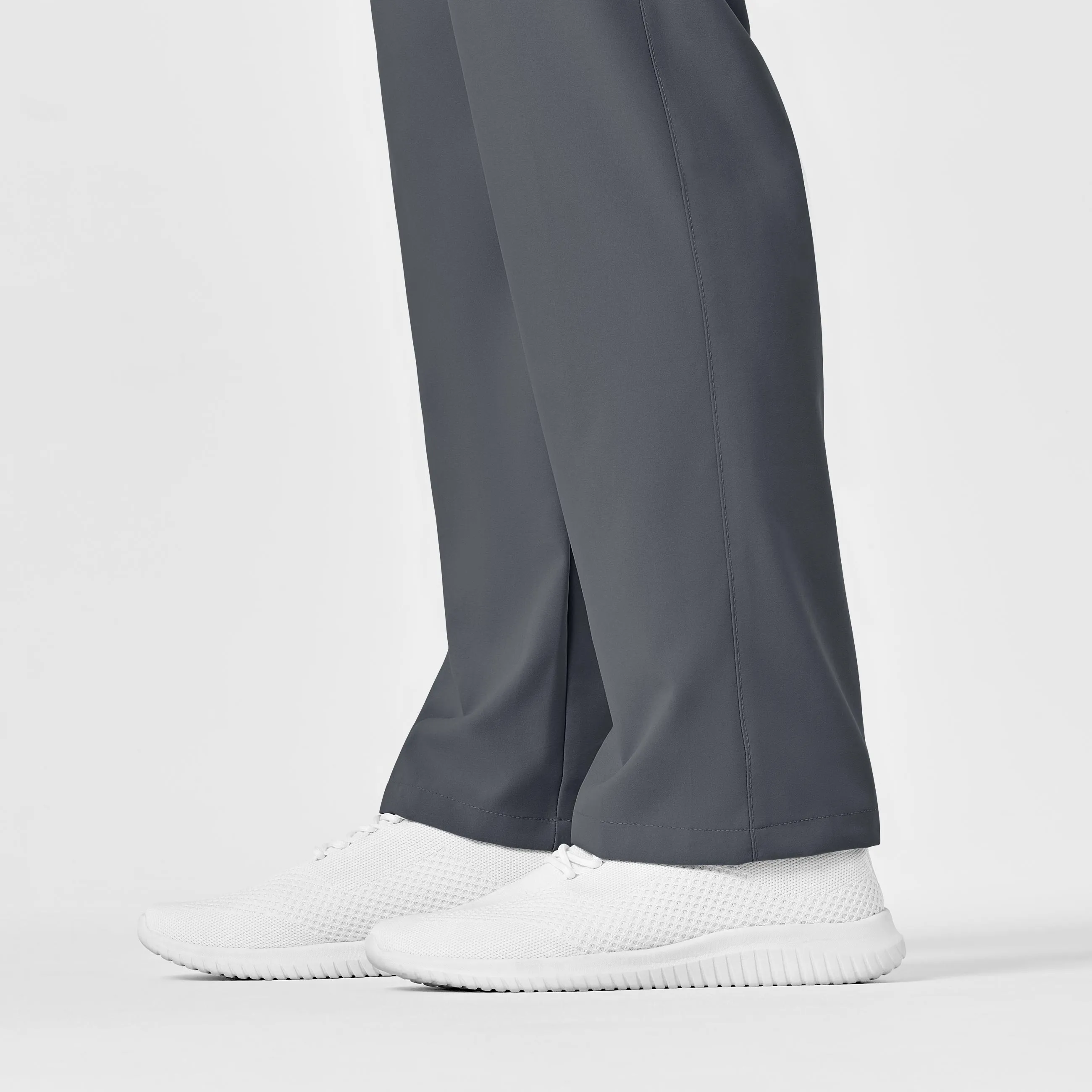 W123 5855 Unisex Multi-Cargo Scrub Pants Pewter