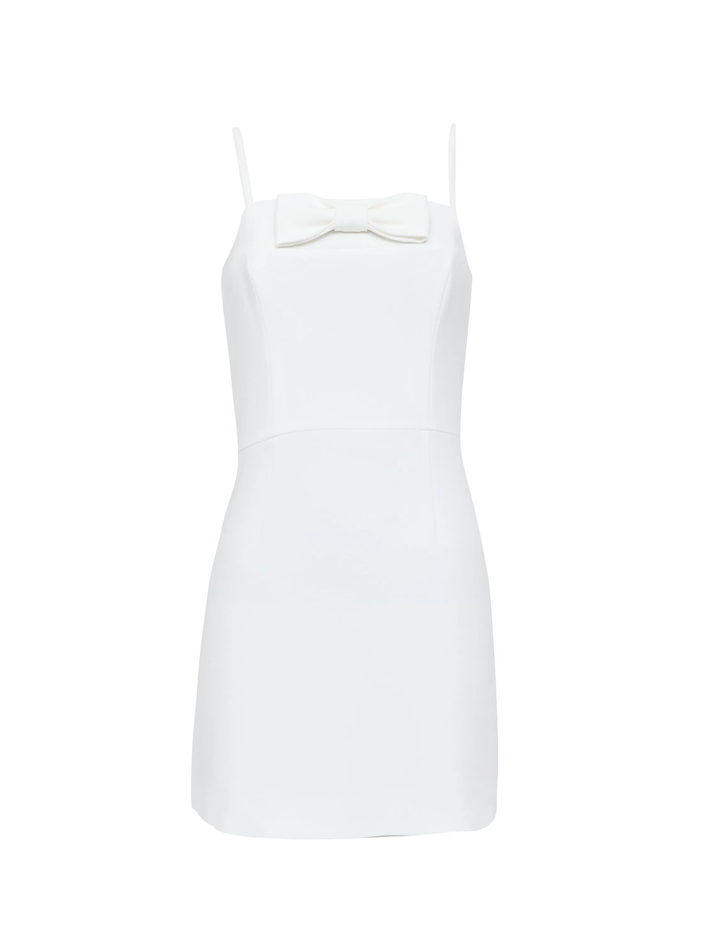 Whisper Bow Mini Dress