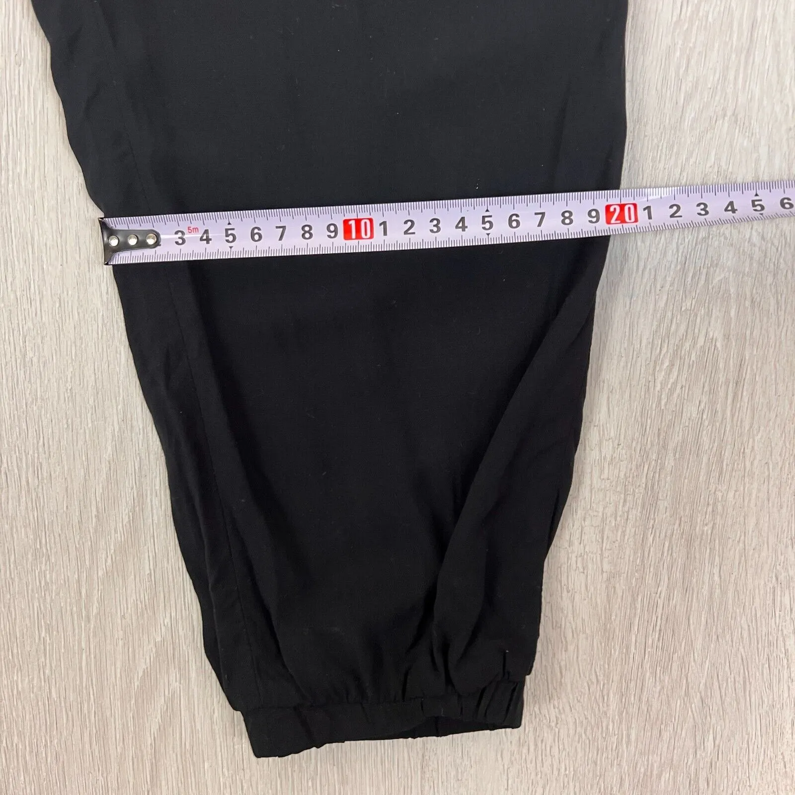 Witchery Womens Black Viscose Light Jogger Pants Size 10