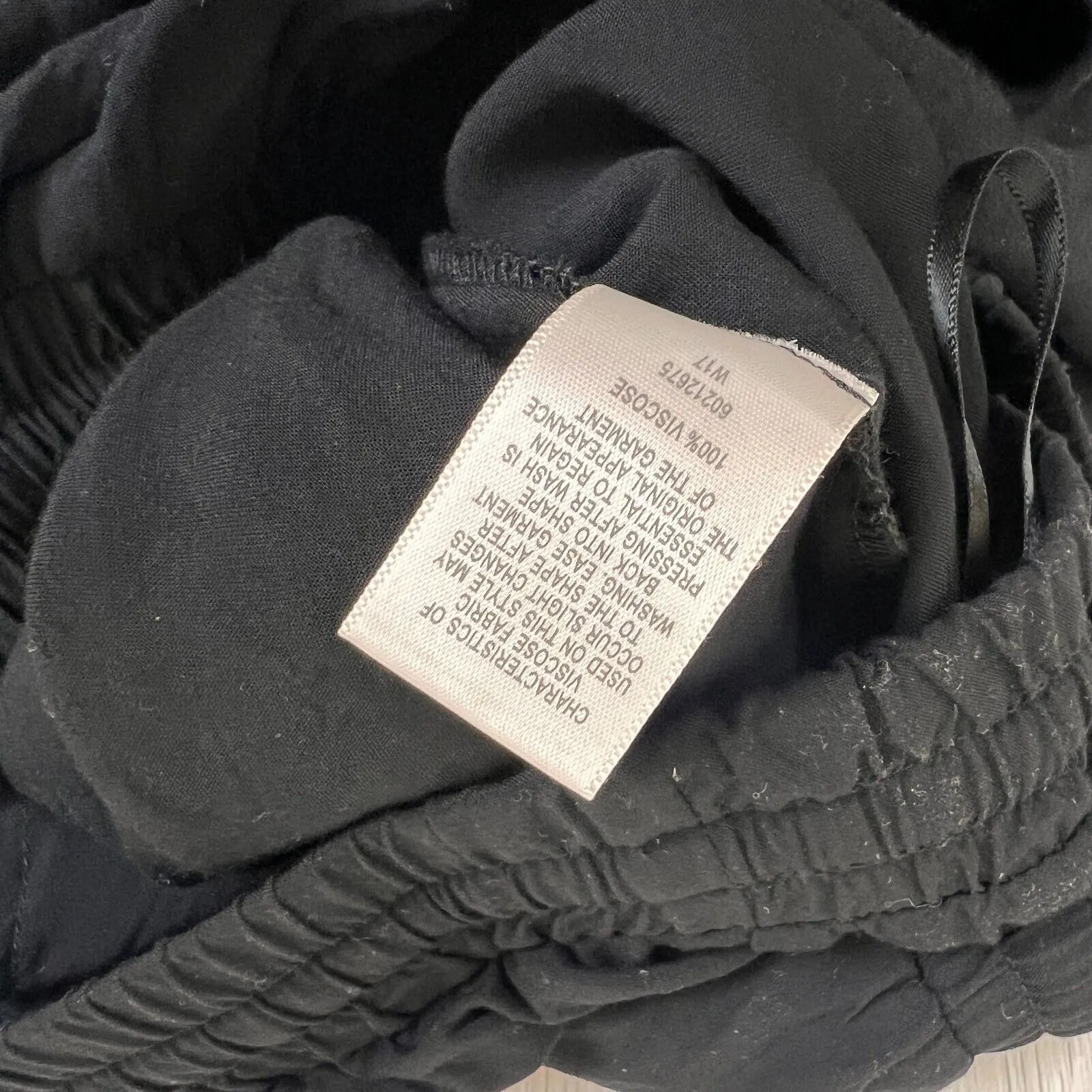Witchery Womens Black Viscose Light Jogger Pants Size 10