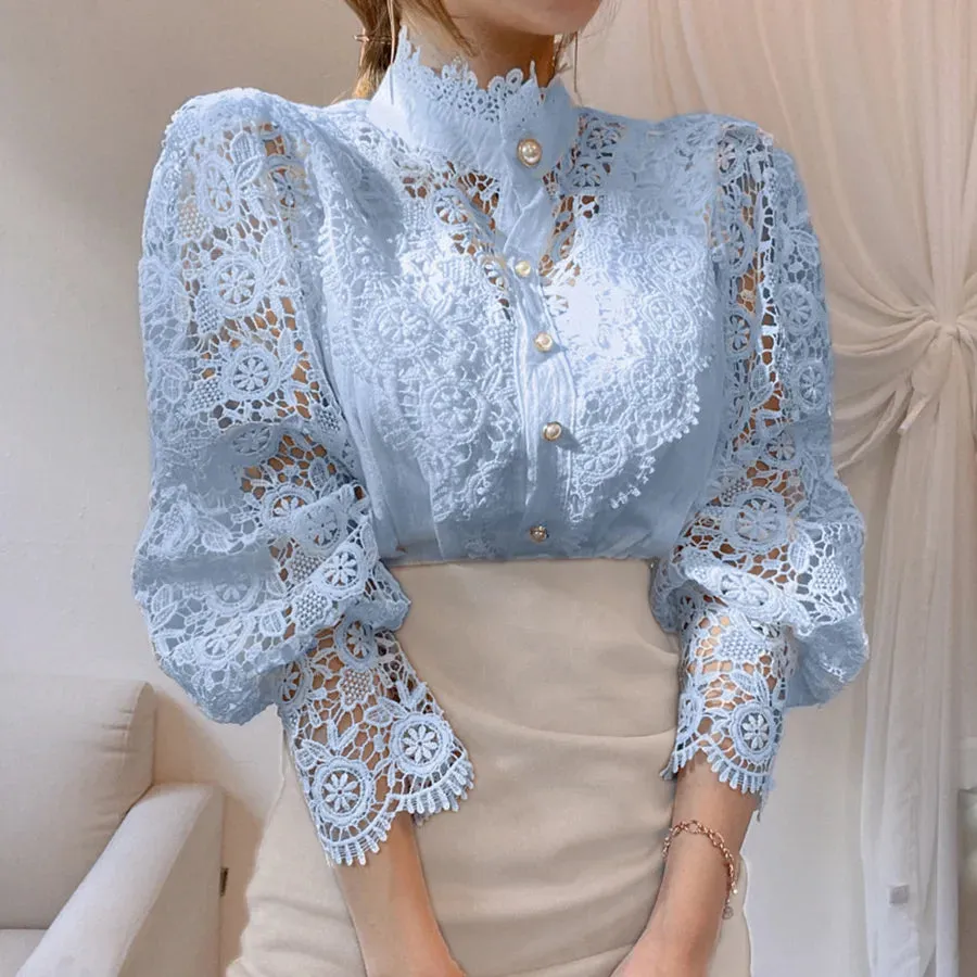 women's chiffon shirt long sleeve blouses patchwork british style solid color