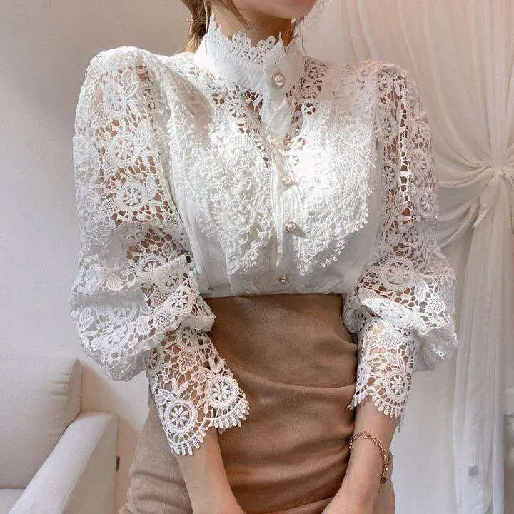 women's chiffon shirt long sleeve blouses patchwork british style solid color