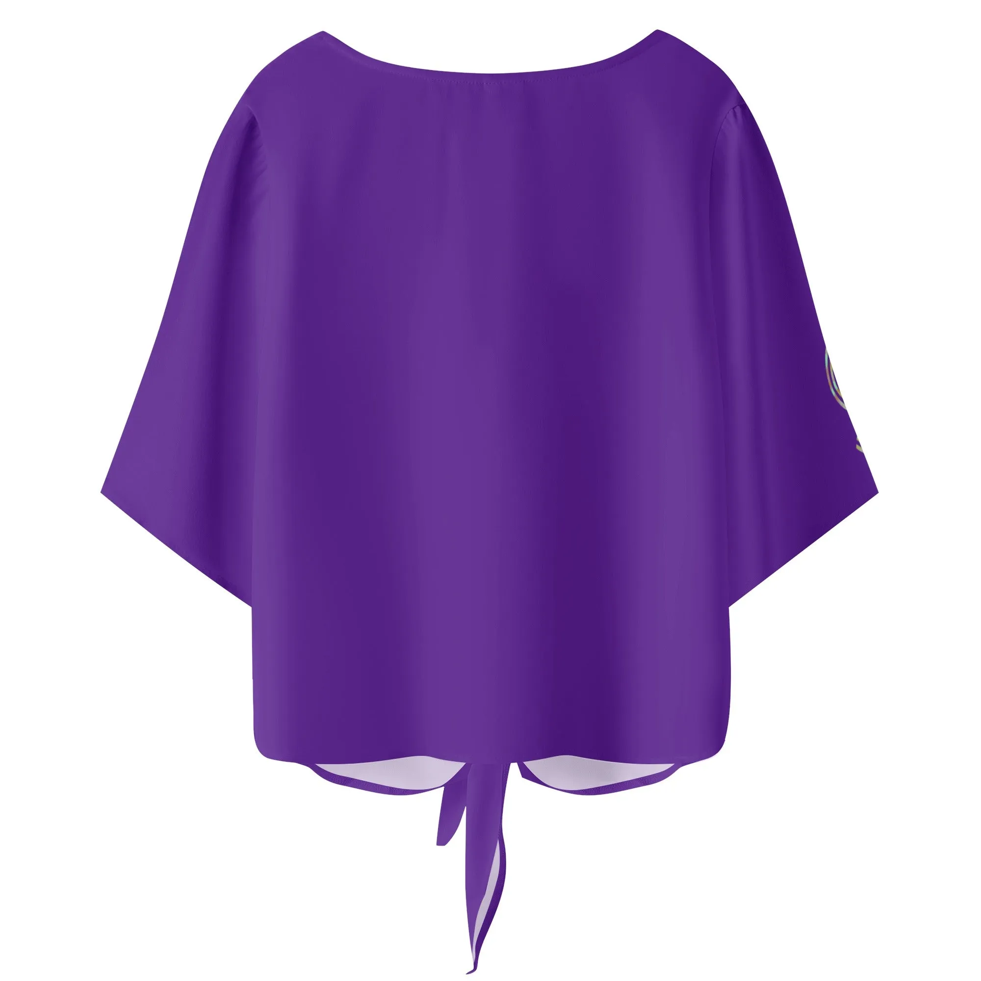 Women‘s’ V-neck Streamers Blouse