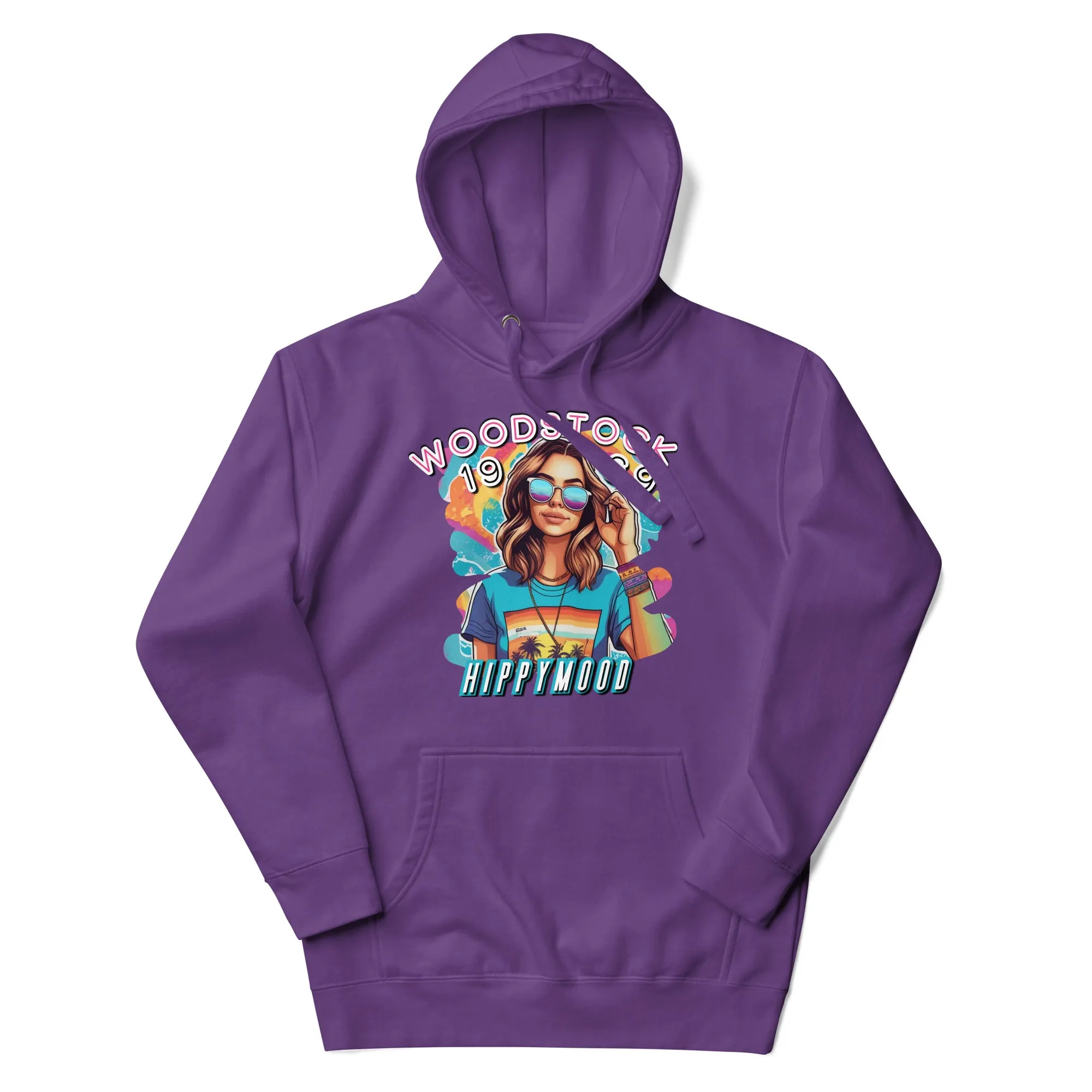 Wood Stock 1969 Pullover Hoodie